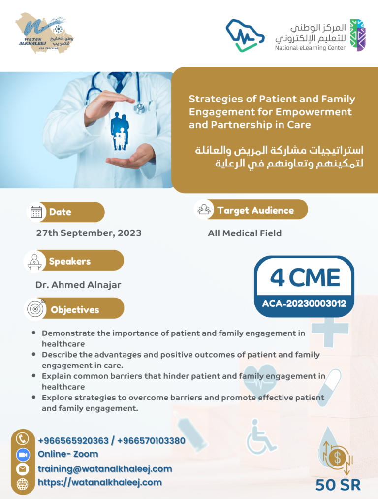 Strategies of Patient and Family Engagement for Empowerment and Partnership in Care